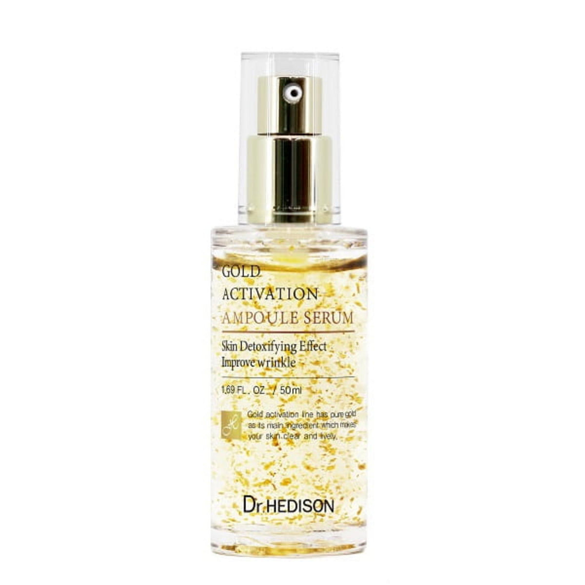Dr. Hedison, Gold Activation, 24K gold, Detoxifying, Serum, For Face, 50 ml