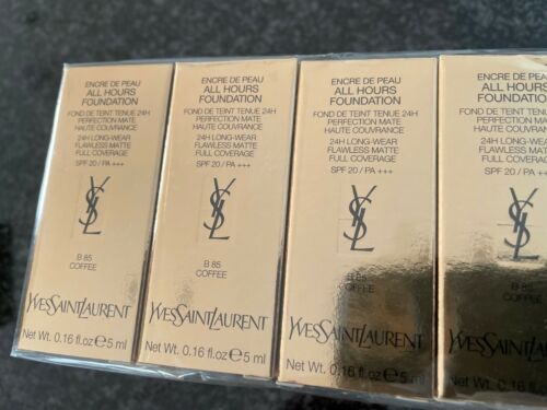 Yves Saint Laurent All Hours Foundation 5ml 0,16 fl. oz. virallinen ihonhoitonäyte Shade B 85 Coffee