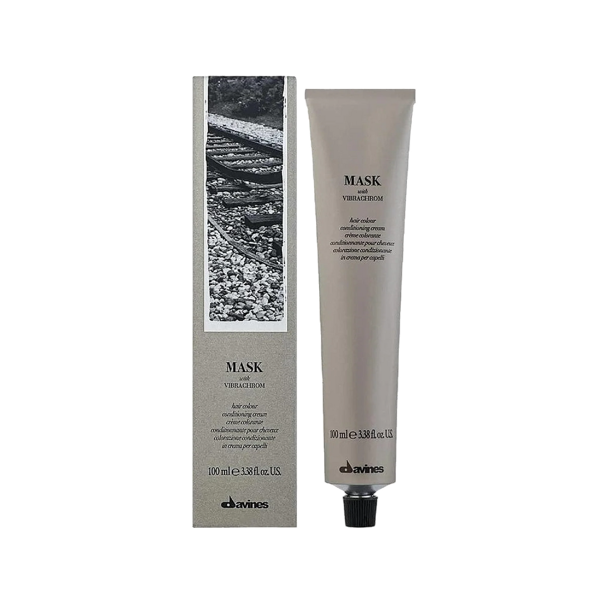 Davines, Mask With Vibrachrom, Permanent Hair Dye, 6.1 , 100 ml