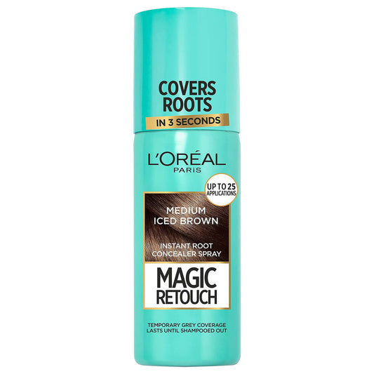 L'Oreal Paris, Magic Retouch, Root Touch-Up Spray,   Medium Iced Brown, 75 ml