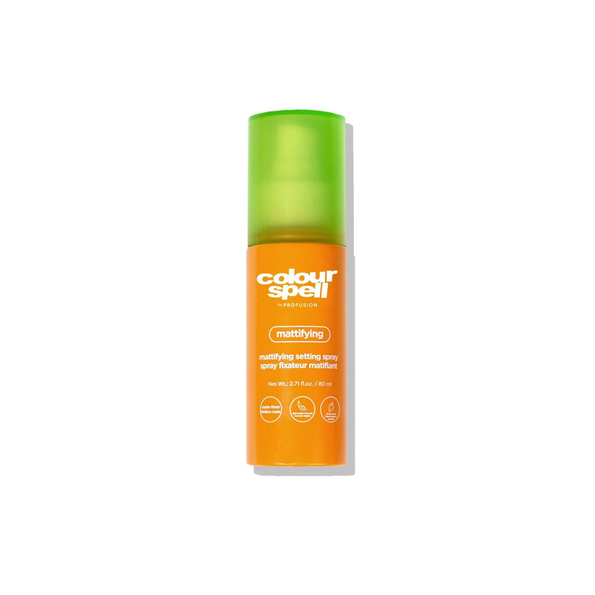 Profusion Cosmetics, Colour Spell, Matte, Makeup Fixer Spray, 80 ml